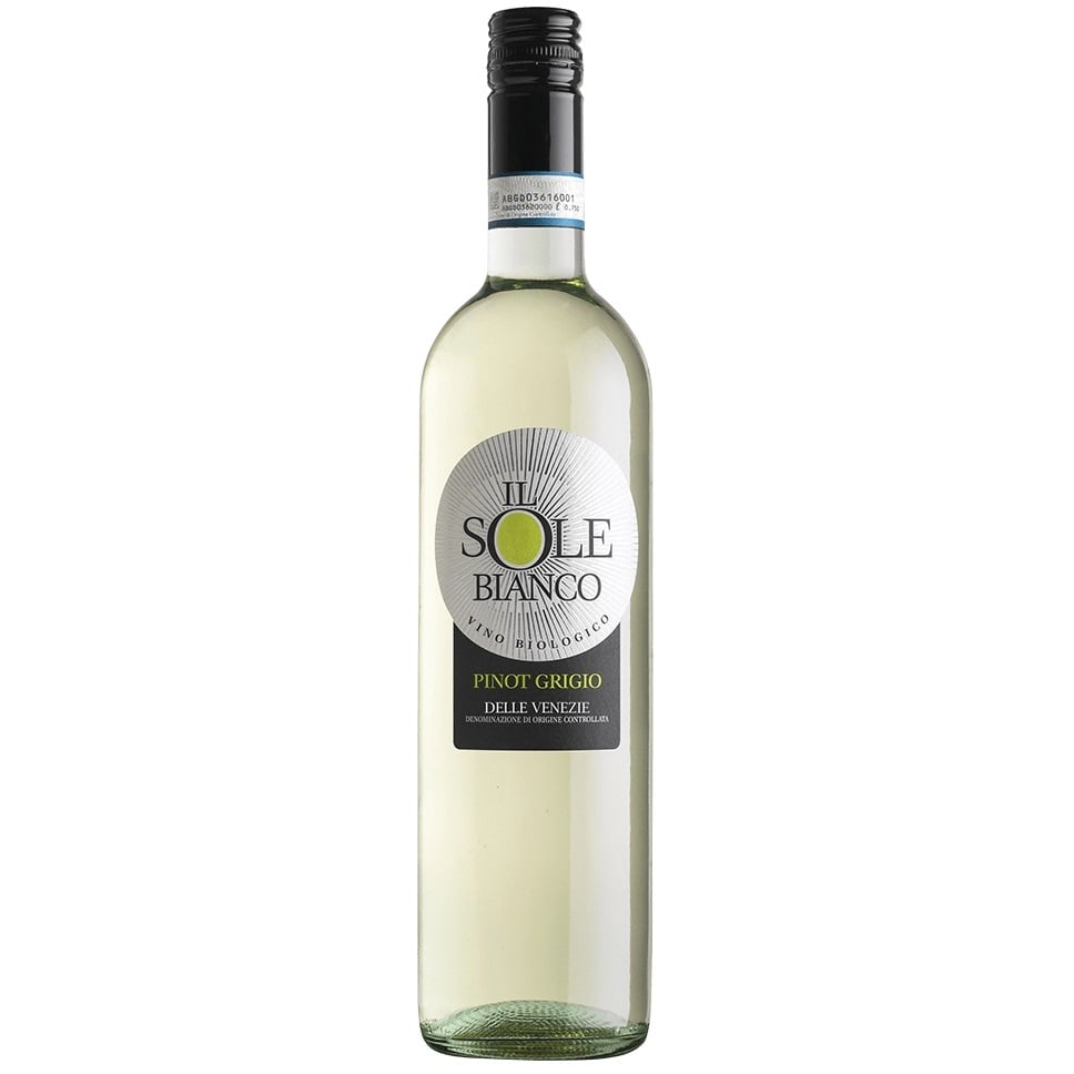 Вино Cantina di Colognola Bio Il Sole Pinot Grigio delle Venezie DOC, біле, сухе, 0,75 л - фото 1