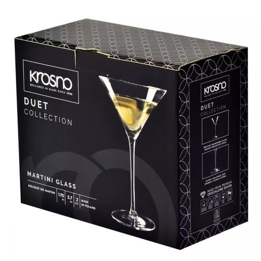 Набор бокалов для мартини Krosno Duet, 170 мл, 2 шт. (866093) - фото 3