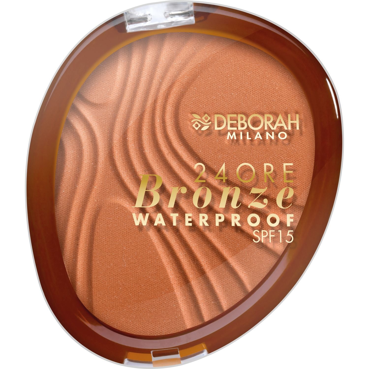 Бронзовая пудра для лица Deborah 24Ore Bronzer Waterproof SPF15, тон 01, 12 г - фото 1