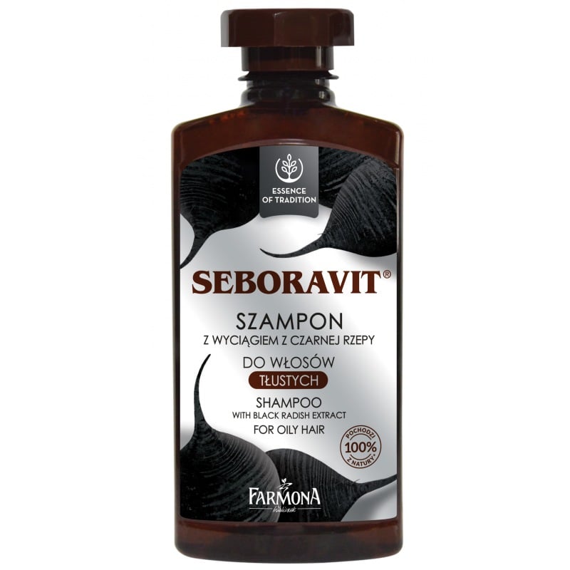 Шампунь для волосся Farmona Seboravit Чорна редька, 300 мл (5900117007945) - фото 1