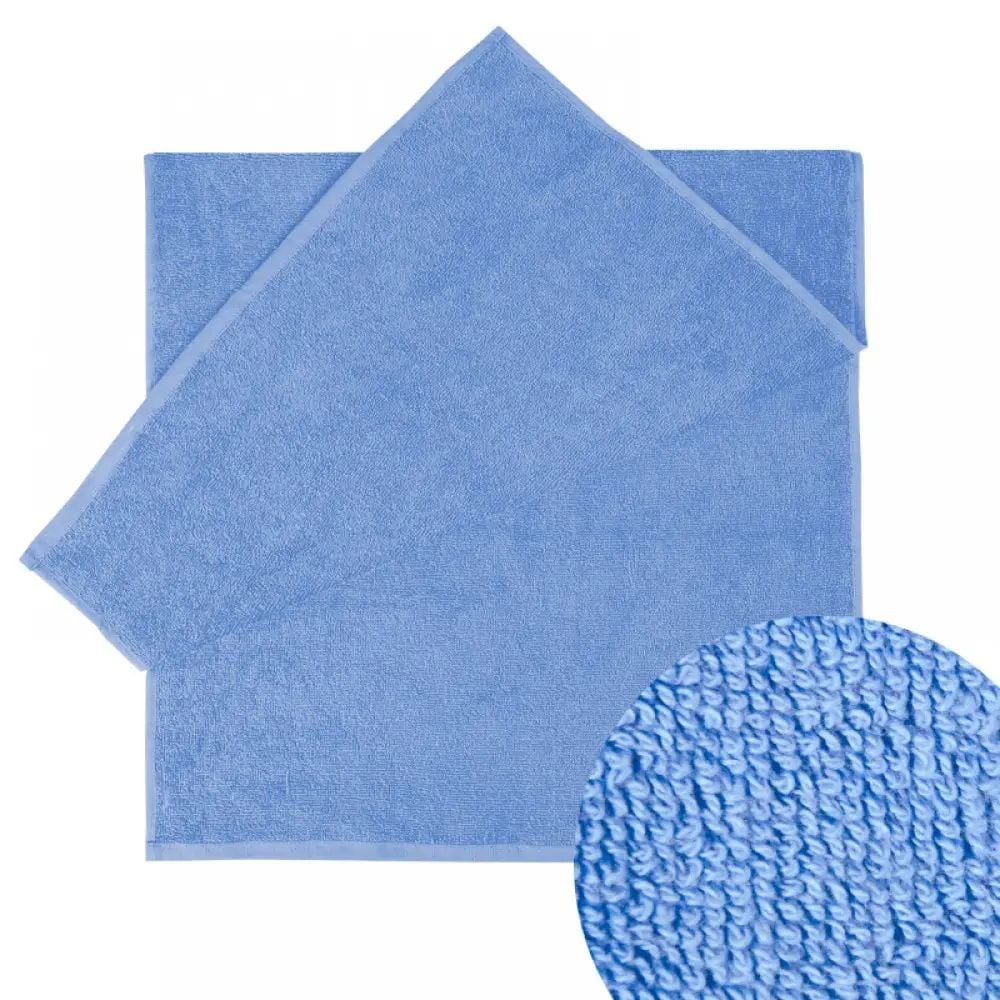 Полотенце махровое Ярослав ЯР-500, 50х90 см, темно-голубое (37741) - фото 1