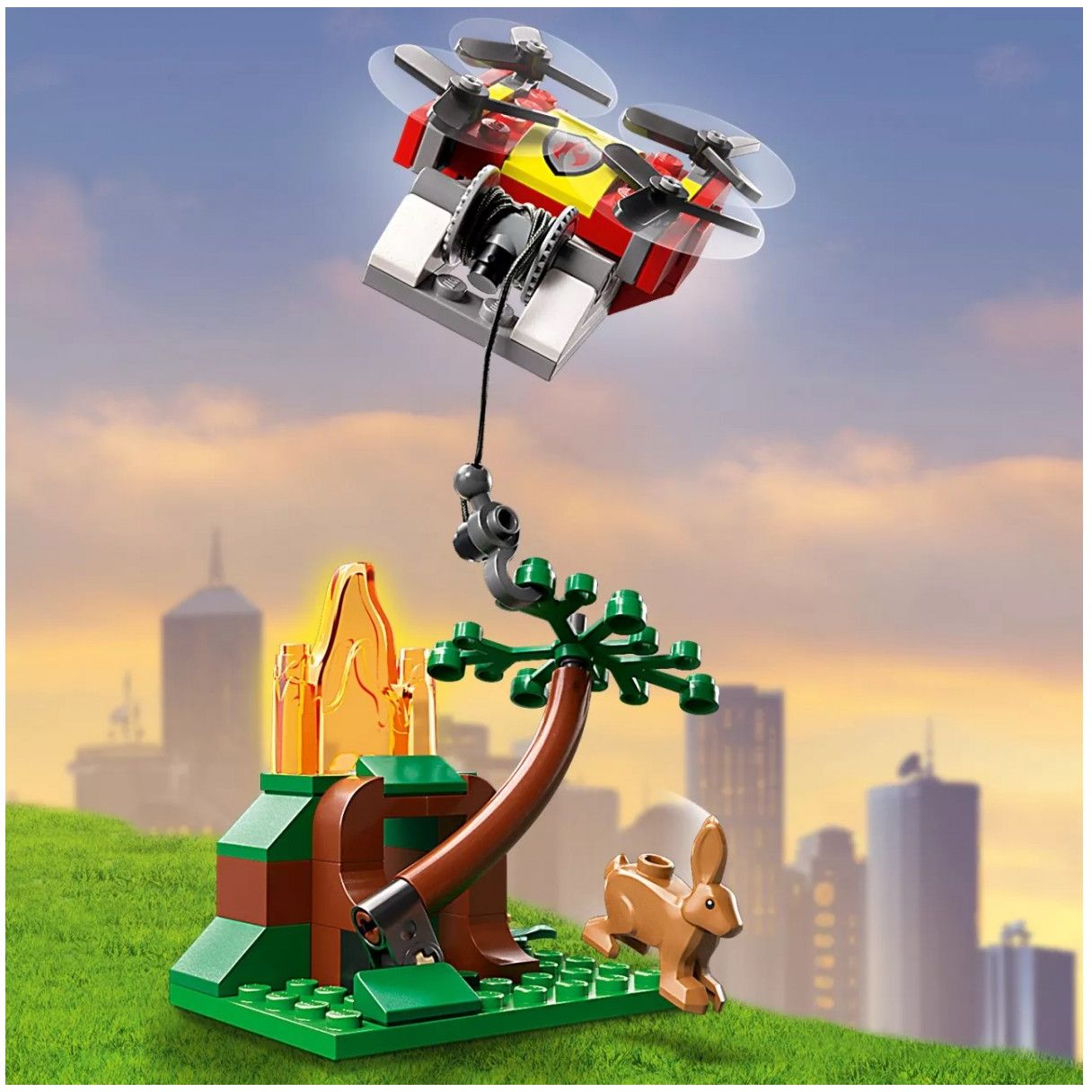 Конструктор LEGO City Пожежна машина, 502 деталей (60374) - фото 9