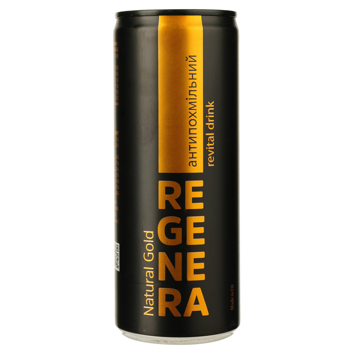 Антипохмельный газированный напиток Regenera Natural Gold 250 мл - фото 1