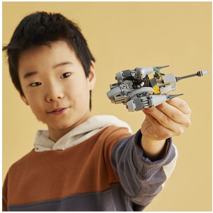 Конструктор LEGO Star Wars Мікрофайтер Винищувача Мандалорця N-1, 88 деталей (75363) - фото 9