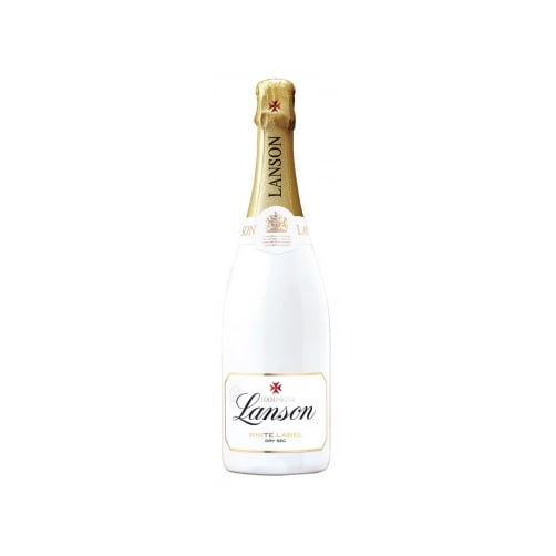 Шампанское Lanson Le White Label Sec, белое, сухое, 12,5%, 0,75 л - фото 1