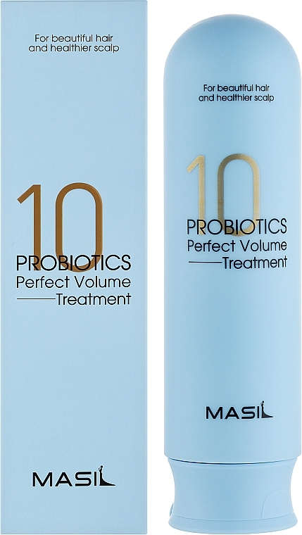 Бальзам для об'єму волосся з пробіотиками Masil 10 Probiotics Perfect Volume Treatment 300 мл - фото 2