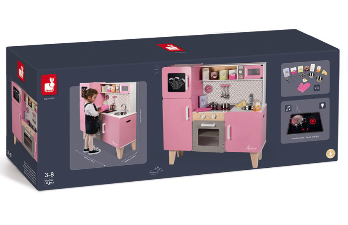 Ігровий набір Janod Кухня, рожевий (J06571) - фото 5