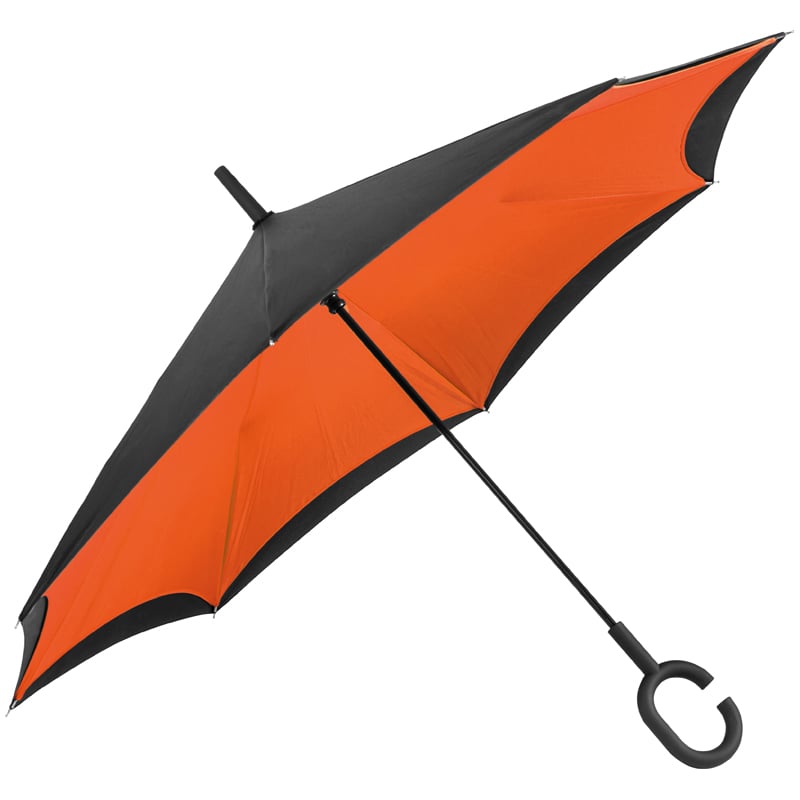 Зонт-трость Macma, с обратным складыванием, оранжевый (4047610) - фото 1
