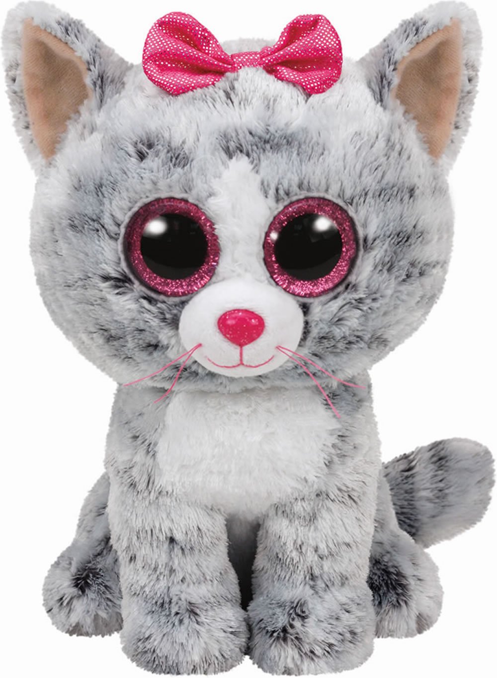 Мягкая игрушка TY Beanie Boo's Котенок Kiki, 25 см (37075) - фото 1