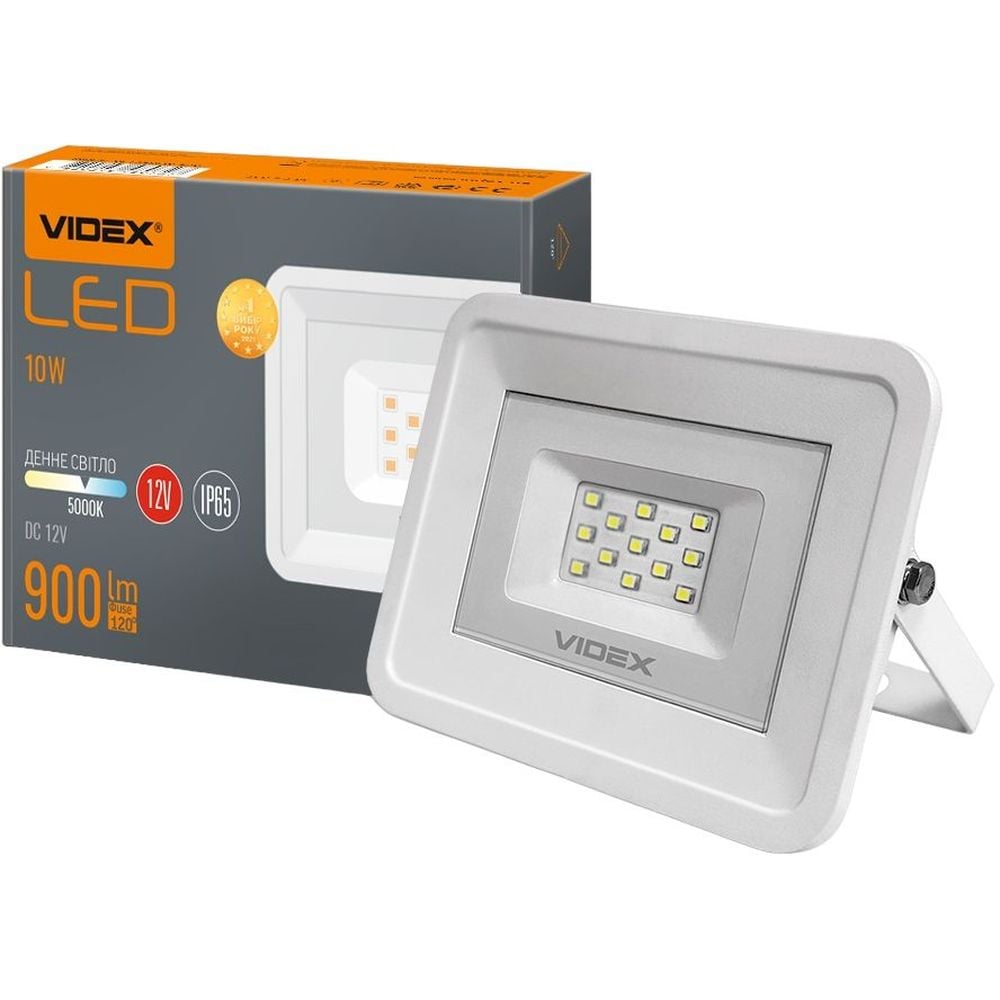 Прожектор Videx LED Fe 10W 5000K 12V (VL-Fe105W-12V) - фото 1