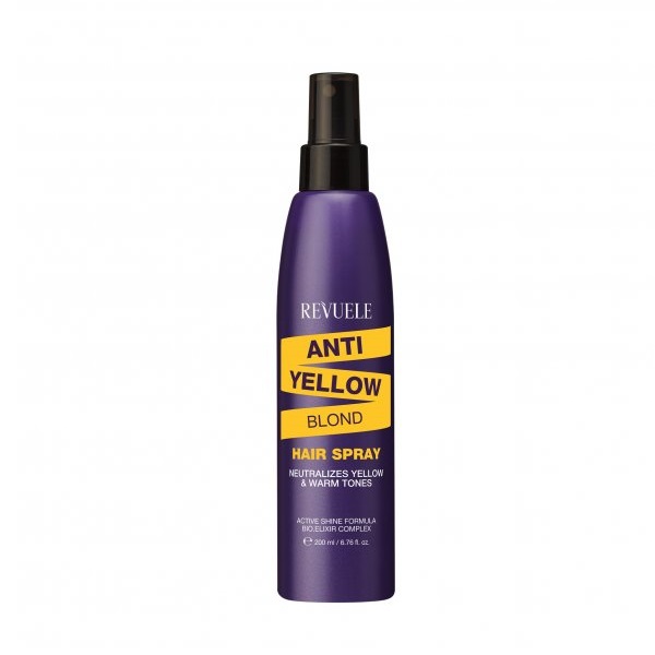 Спрей для светлых волос Revuele Anti Yellow Blond Hair Spray с эффектом антижелтизны, 200 мл - фото 1
