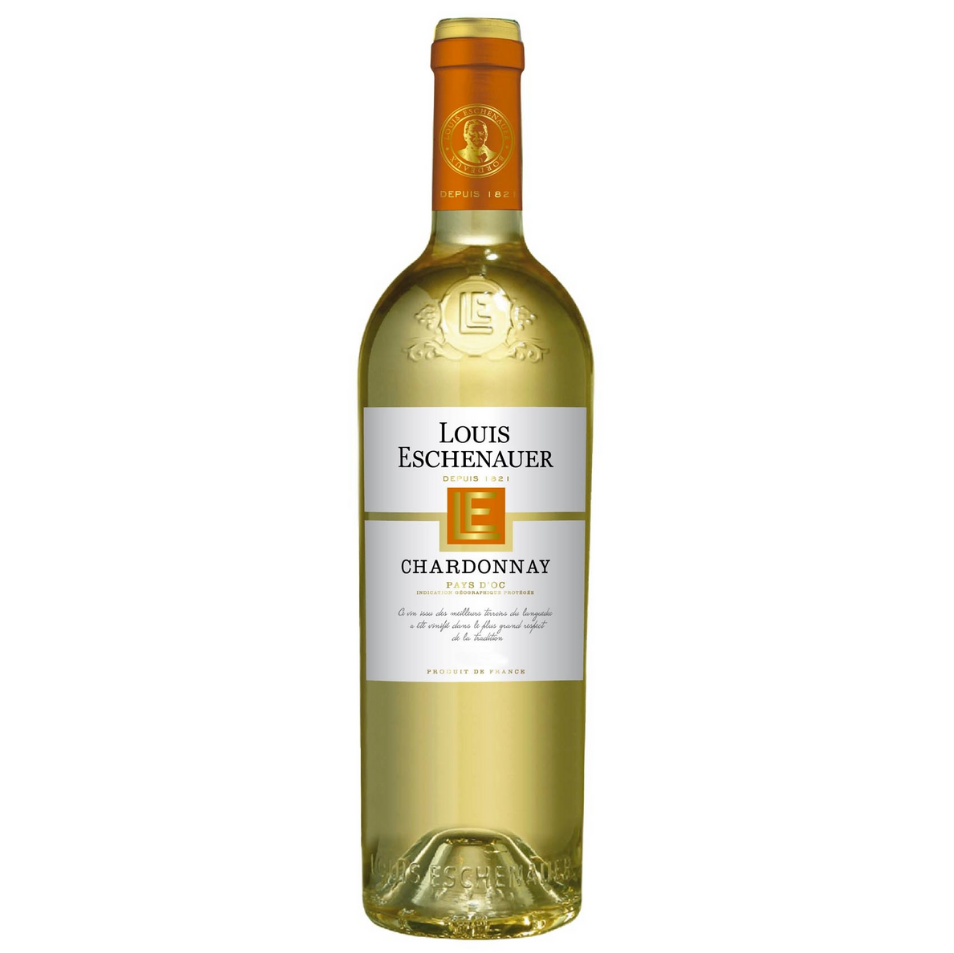 Вино Louis Eschenauer Chardonnay, белое, сухое, 12%, 0,75 л (1312310) - фото 1