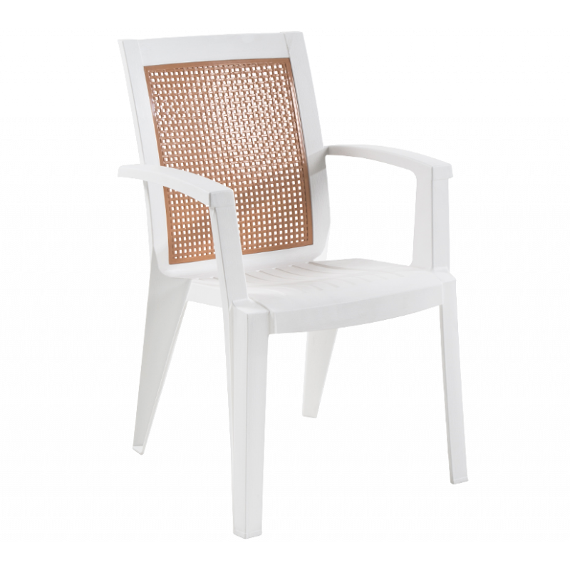 Кресло Papatya Сапфир, белый (5012) - фото 1