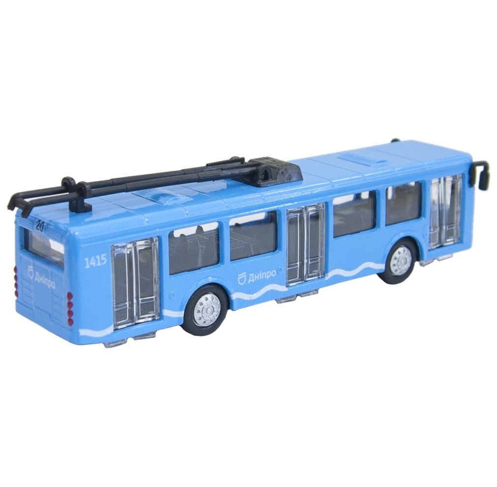 Модель Technopark Тролейбус Дніпро, синій (SB-16-65WB (DNEPR)) - фото 4