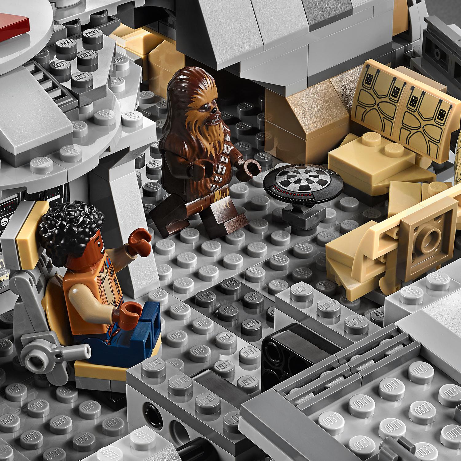 Конструктор LEGO Star Wars Сокол Тысячелетия, 1351 деталь (75257) - фото 6