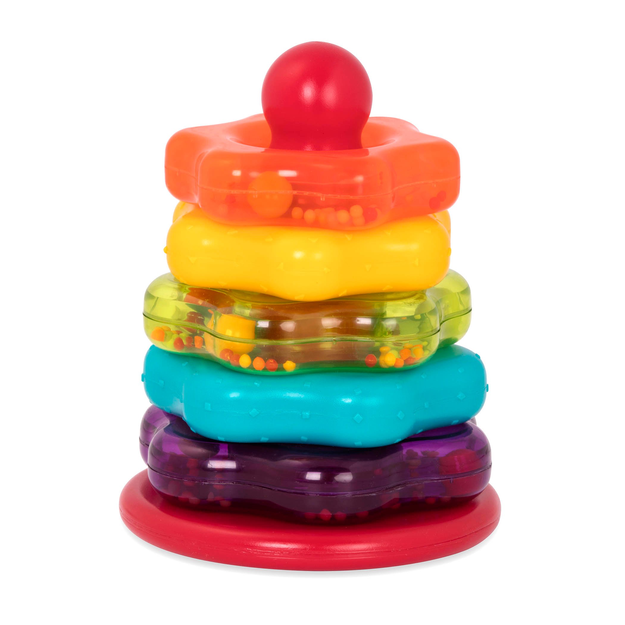 Развивающая игрушка Battat Lite Цветная пирамидка (BT2579Z) - фото 1