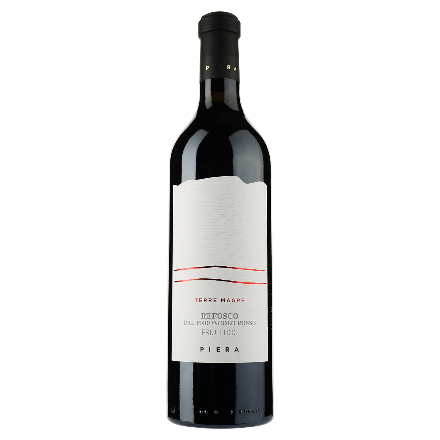 Вино Terre Magre Refosco dal Peduncolo Friuli DOC, красное, сухое, 0,75 л - фото 1