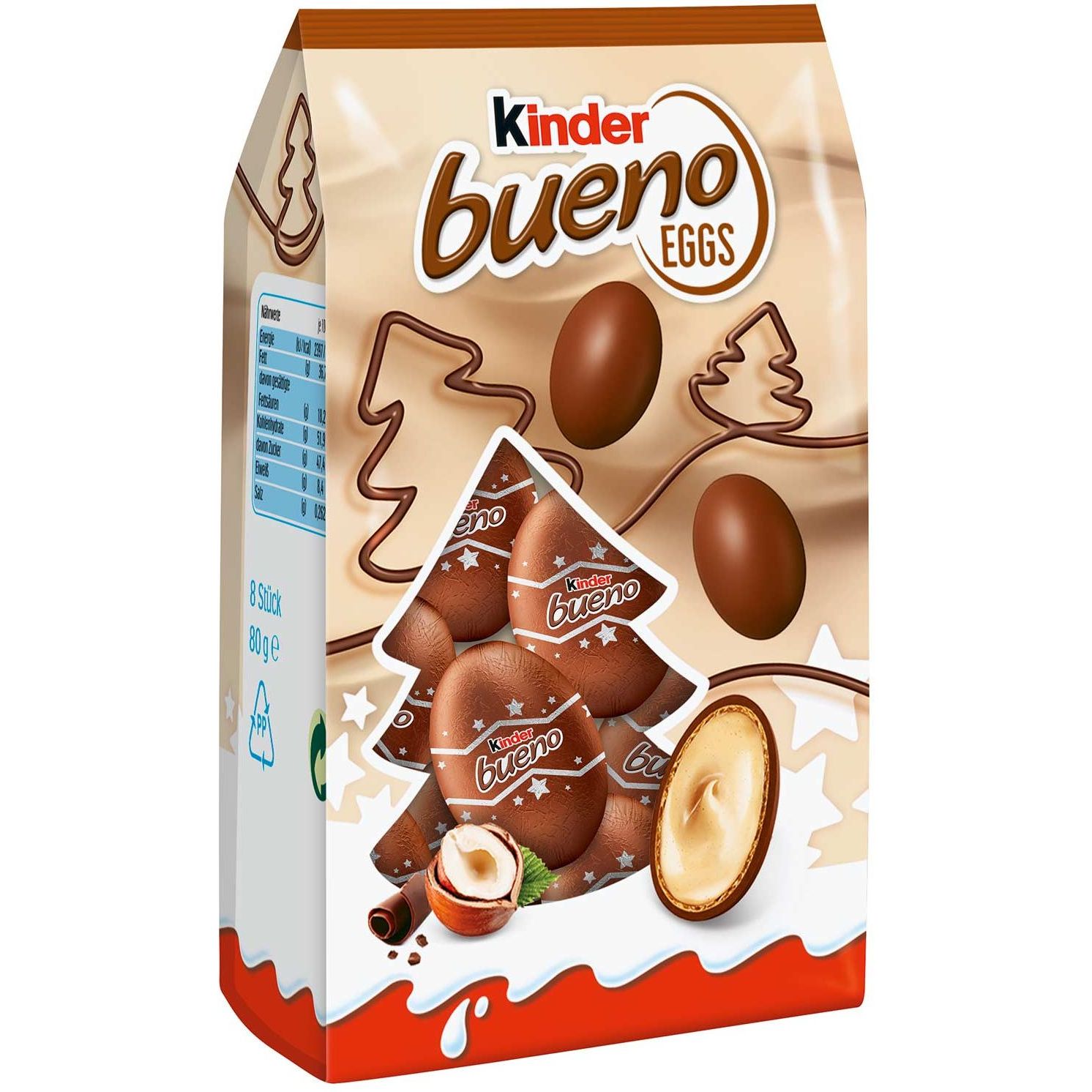Набор конфет Kinder Bueno Eggs 80 г (930891) - фото 1