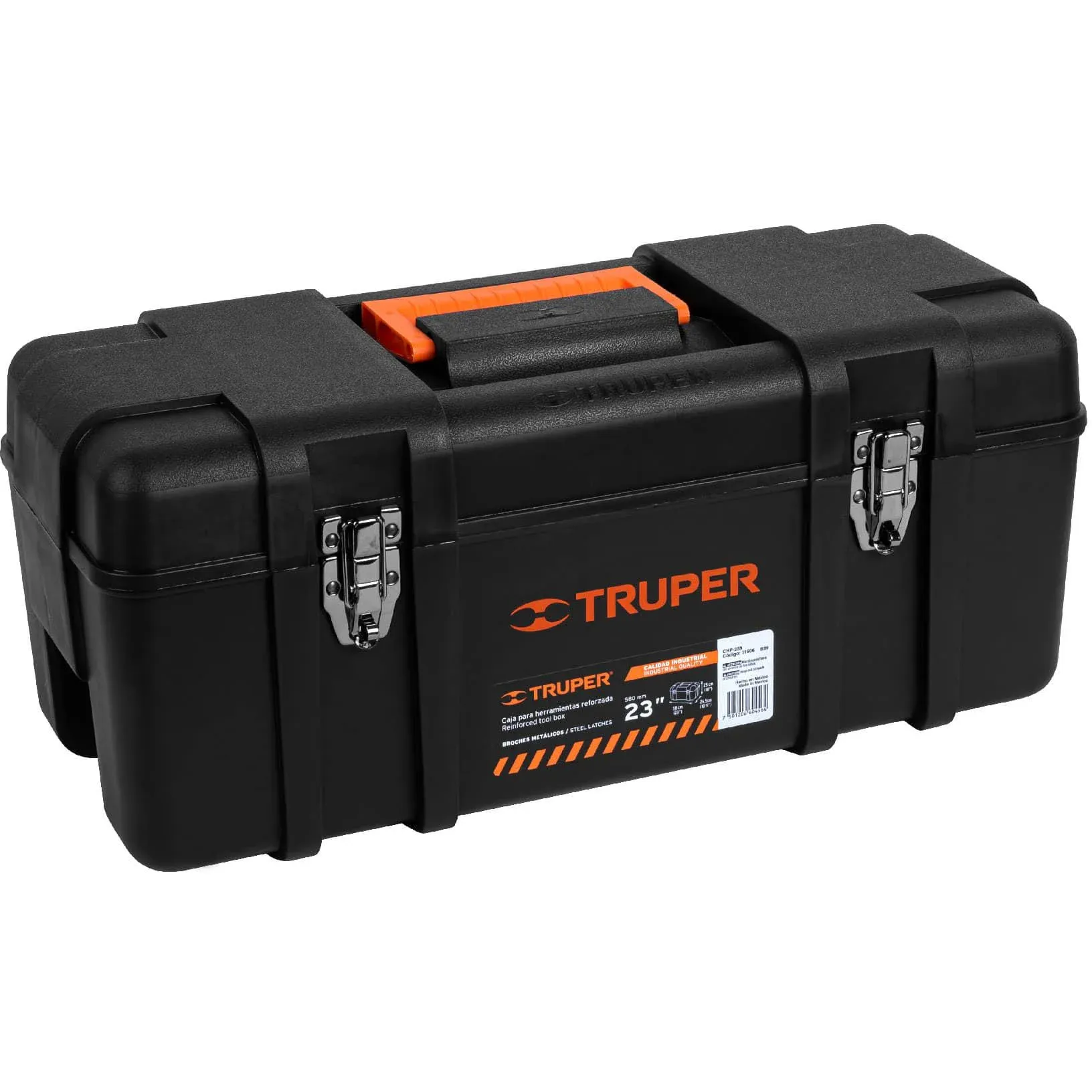 Кейс для инструмента Truper Heavy Duty 58х27х25 см 3 кг (CHP-23X) - фото 2