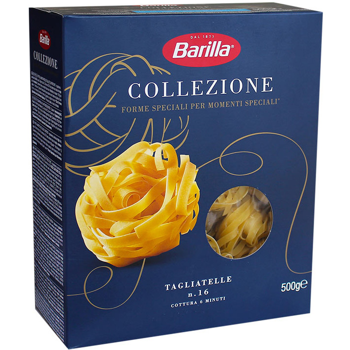 Макаронні вироби Barilla Collezione Tagliatelle №16 без яйця 500 г - фото 3