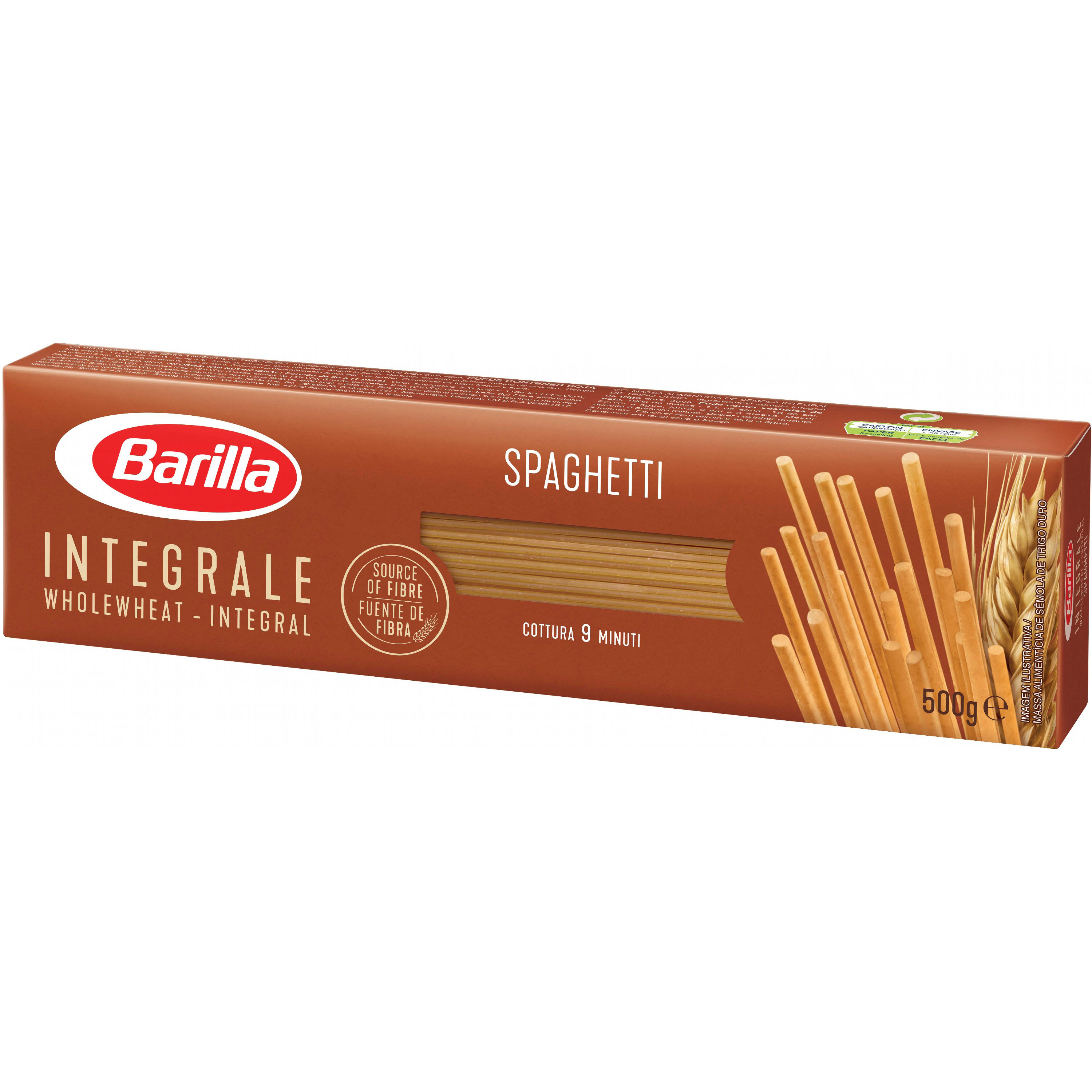Макаронні вироби Barilla Integrale Spaghetti 500 г - фото 2