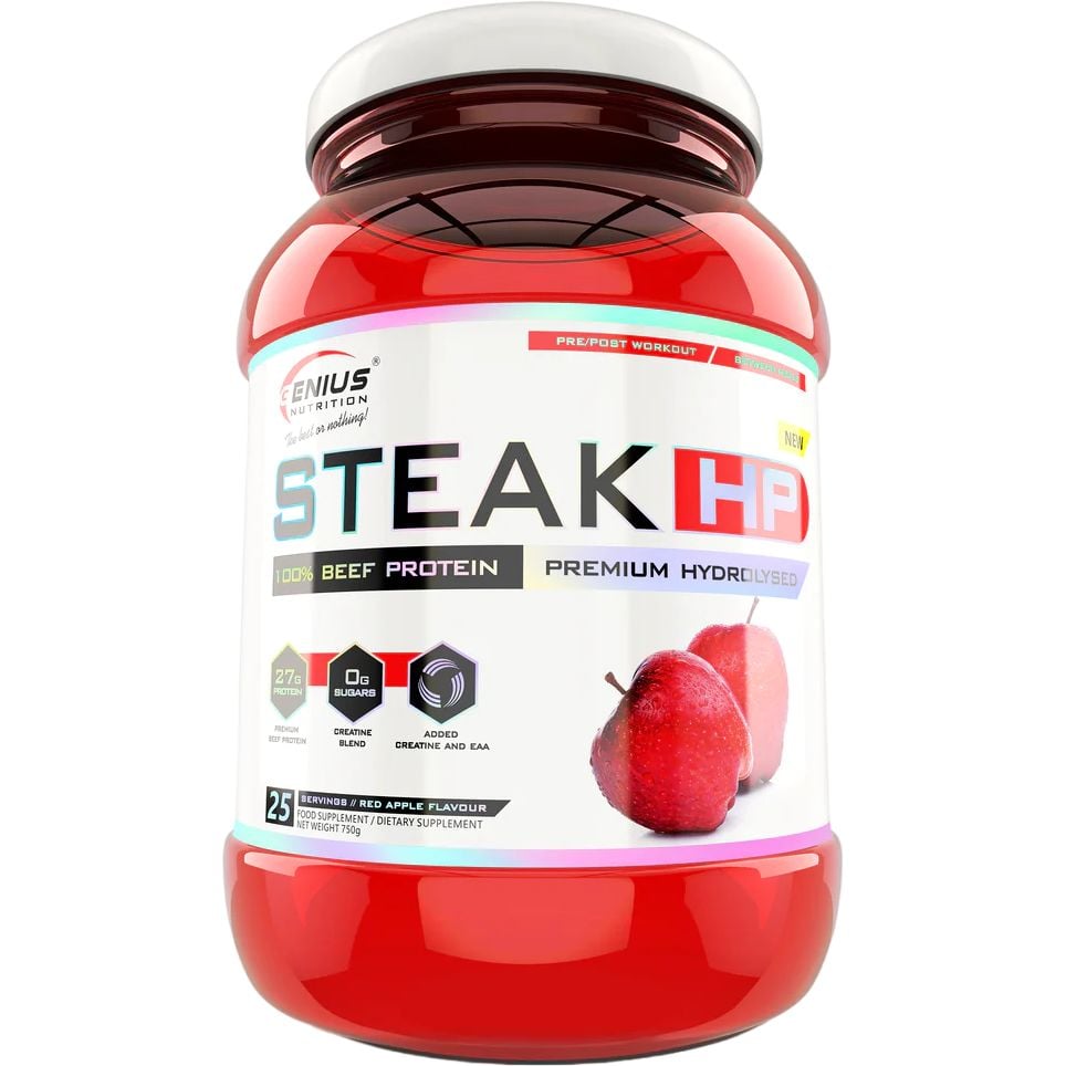 Протеїн Genius Nutrition SteakHP Red Apple 750 г - фото 1
