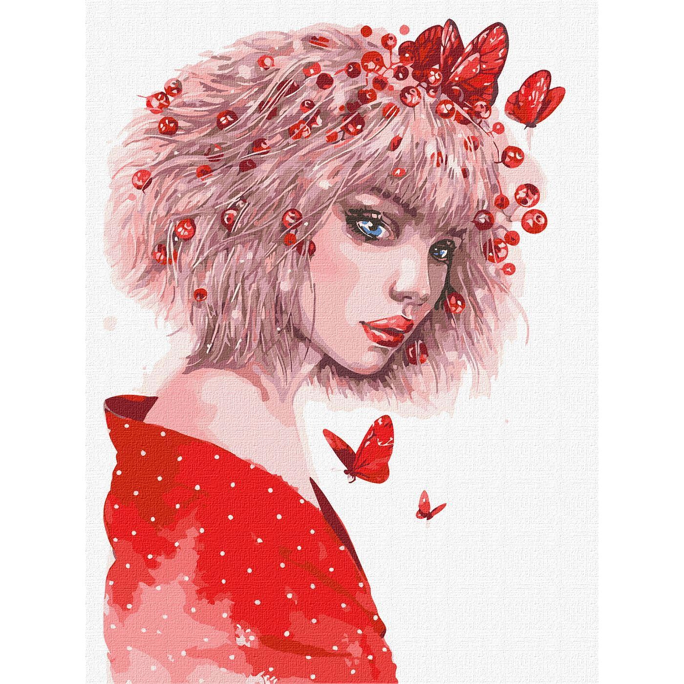 Набор для росписи по номерам Ideyka Moulin Rouge 40х50 см и Поцелуй бабочек 30х40 см (СKHO1339) - фото 3