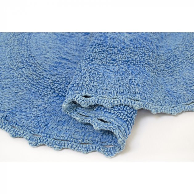Набор ковриков Irya Vermont lacivert, 90х60 см и 60х40 см, синий (svt-2000022237901) - фото 2