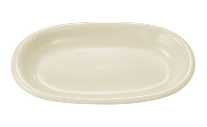 Фото - Прочая столовая посуда Keramia Блюдо овальне  Крем, 22х15х3 см  (24-237-073)