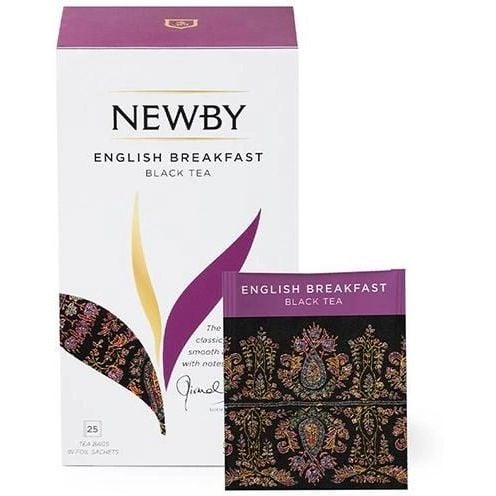 Чай чорний Newby Англійский Сніданок, 25 пакетиків (93926) - фото 2