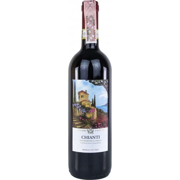 Вино Cala de Poeti Chianti DOCG, красное, сухое, 0,75 л - фото 1