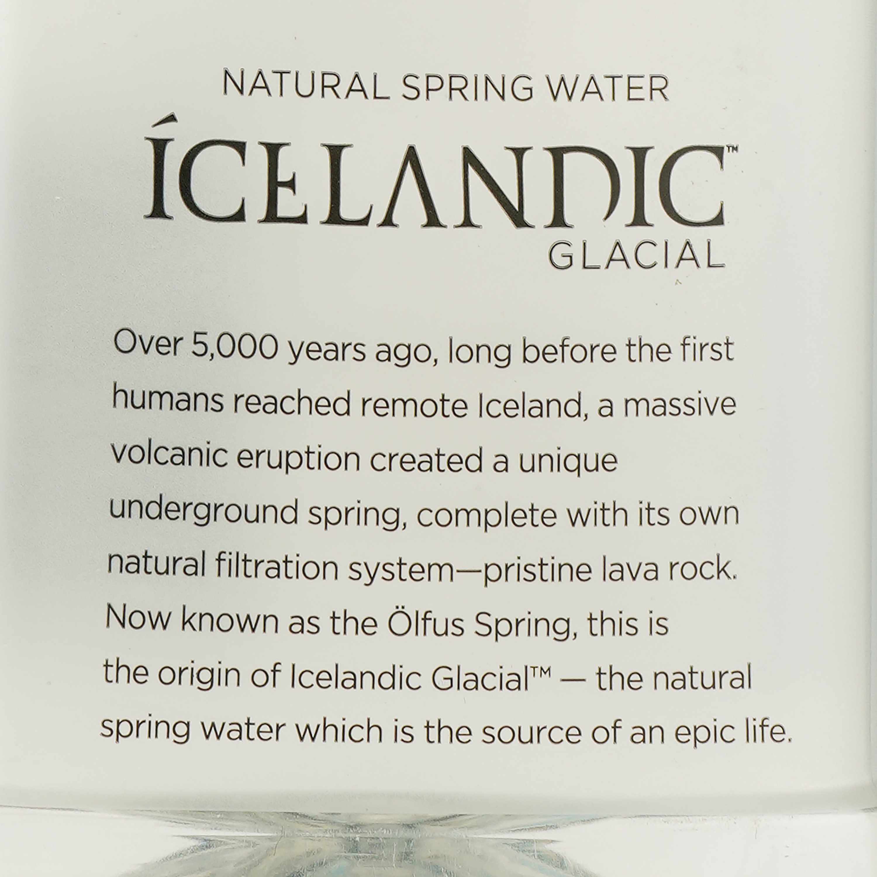 Вода родниковая Icelandic Glacial питьевая негазированная 0.75 л - фото 3
