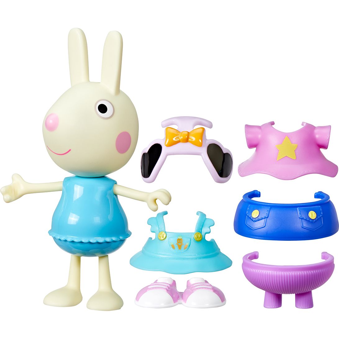 Ігровий набір Peppa Figurines Модна пригода Одягни Ребеку (G0329) - фото 3