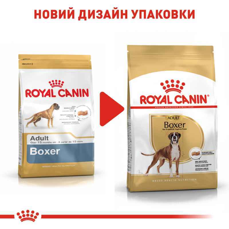 Сухой корм для взрослых собак породы Боксер Royal Canin Boxer Adult, 12 кг (2588120) - фото 2