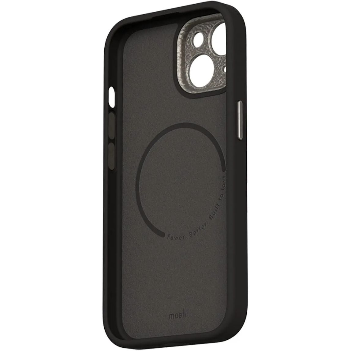 Чехол-накладка Moshi Napa Slim Hardshell Case Midnight Black для iPhone 15 - фото 4