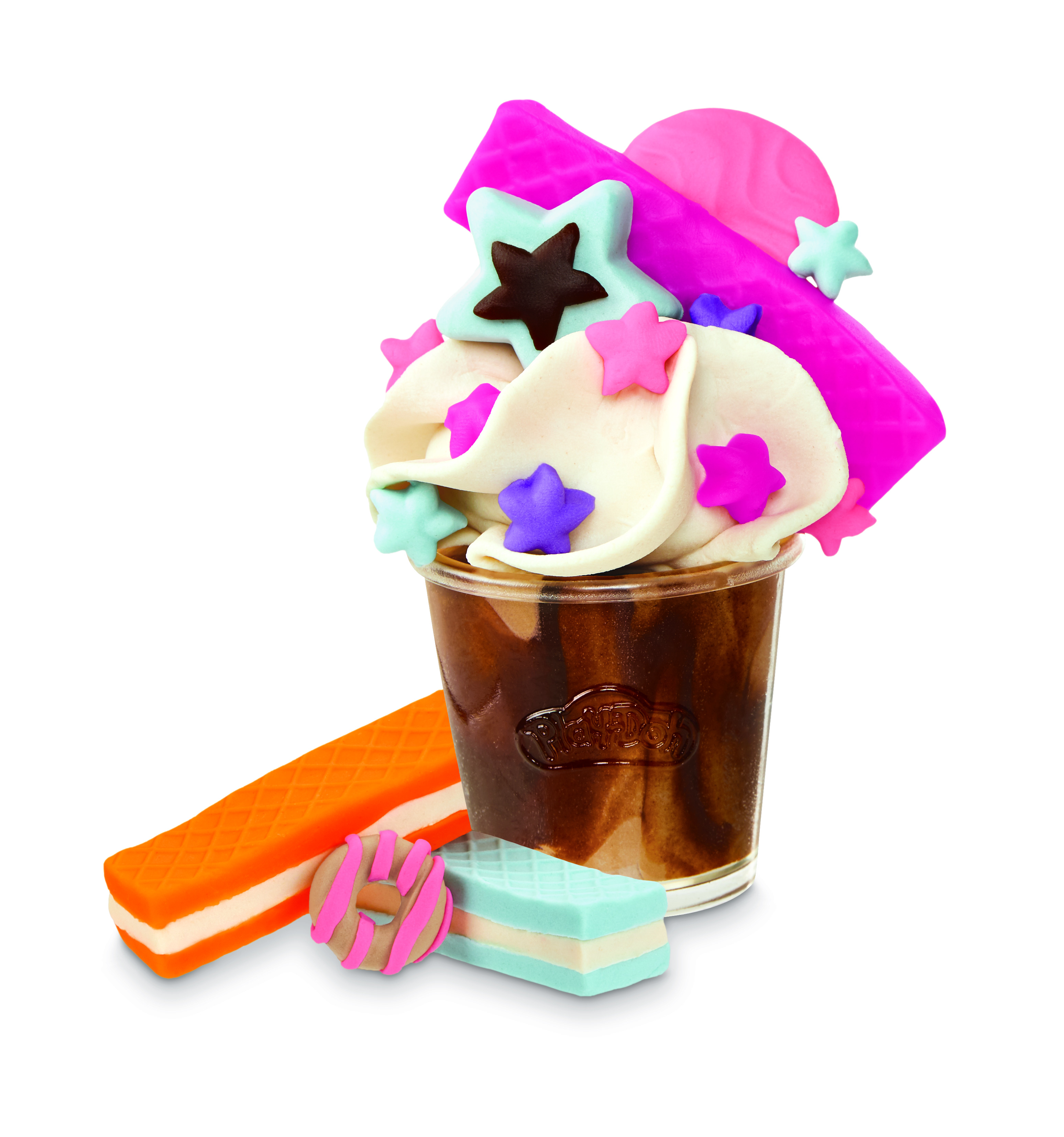 Ігровий набір з пластиліном Hasbro Play-Doh Різнокольорове кафе (F5836) - фото 9