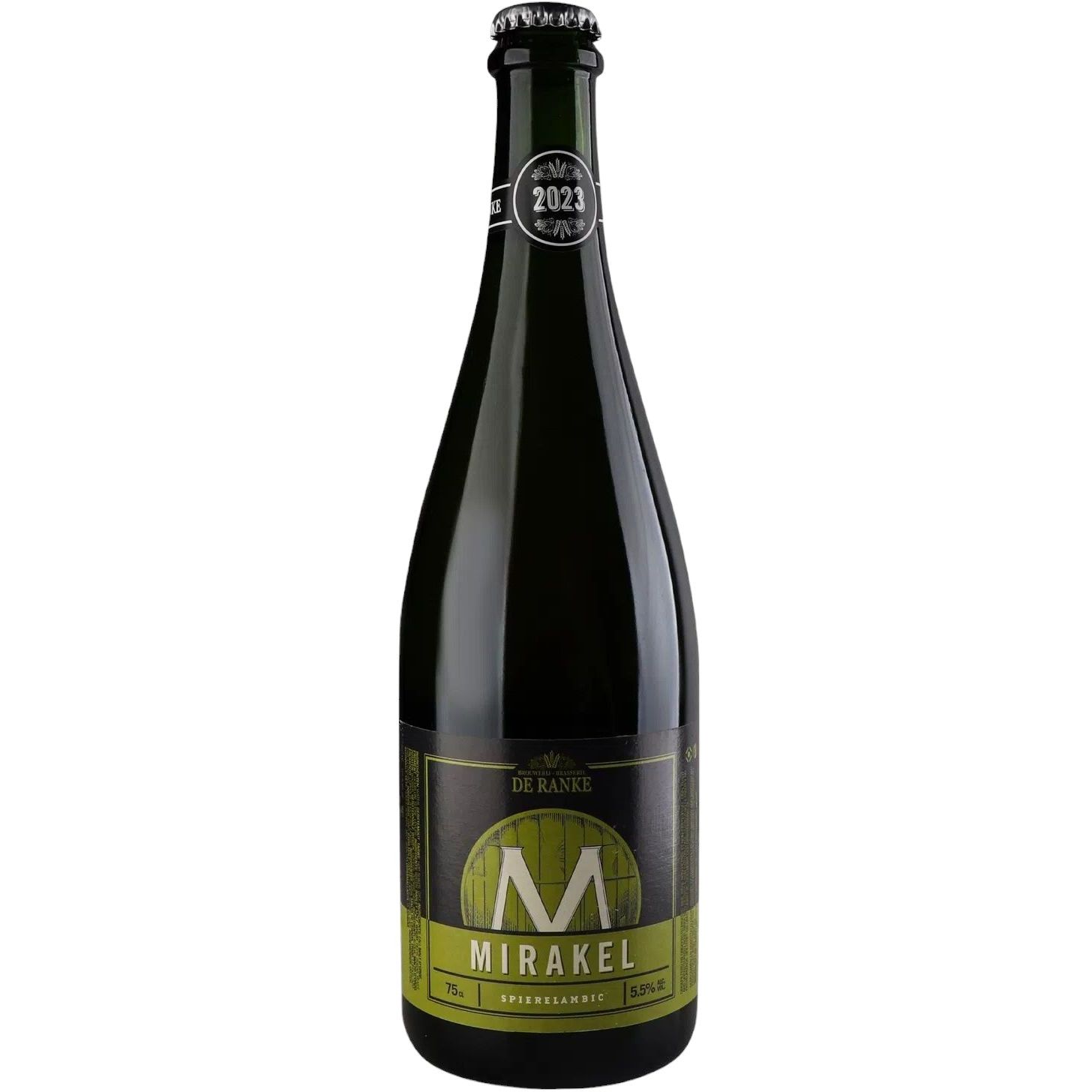 Пиво De Ranke Mirakel светлое 5.5% 0.75 л - фото 1