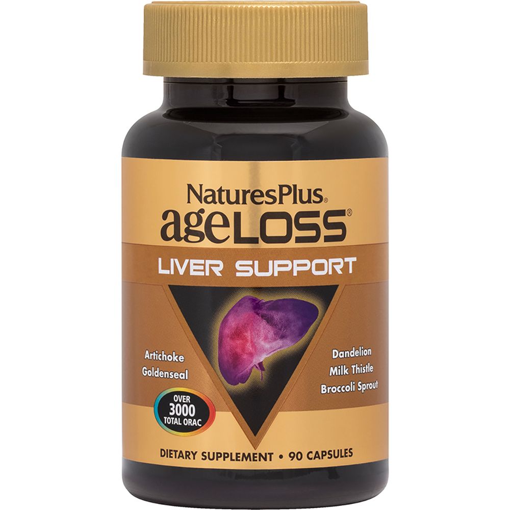 Комплекс для підтримки печінки Nature's Plus Ageloss 90 капсул - фото 1