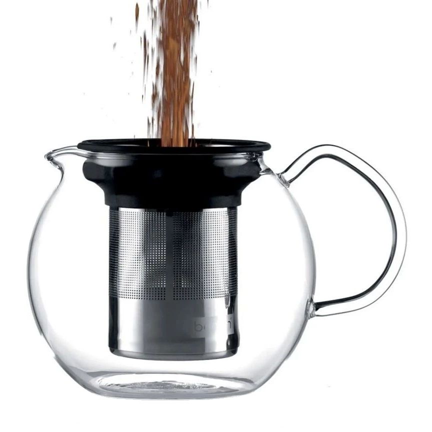 Заварочный чайник Bodum Assam Teapot Black 1.5 л (1802-16) - фото 2