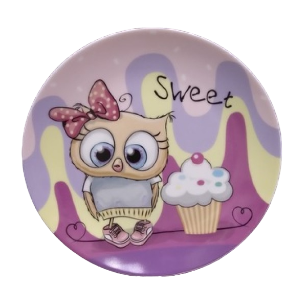 Набор детской посуды Limited Edition Sweet Owl, 3 предмета (6400434) - фото 2