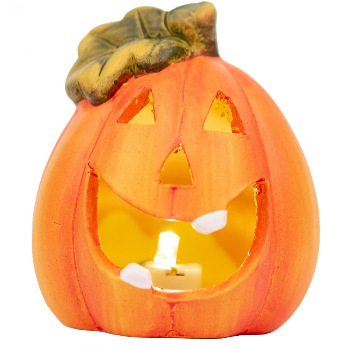Статуэтка Yes! Fun Halloween Pumpkin LED, 8 см (974187) - фото 1