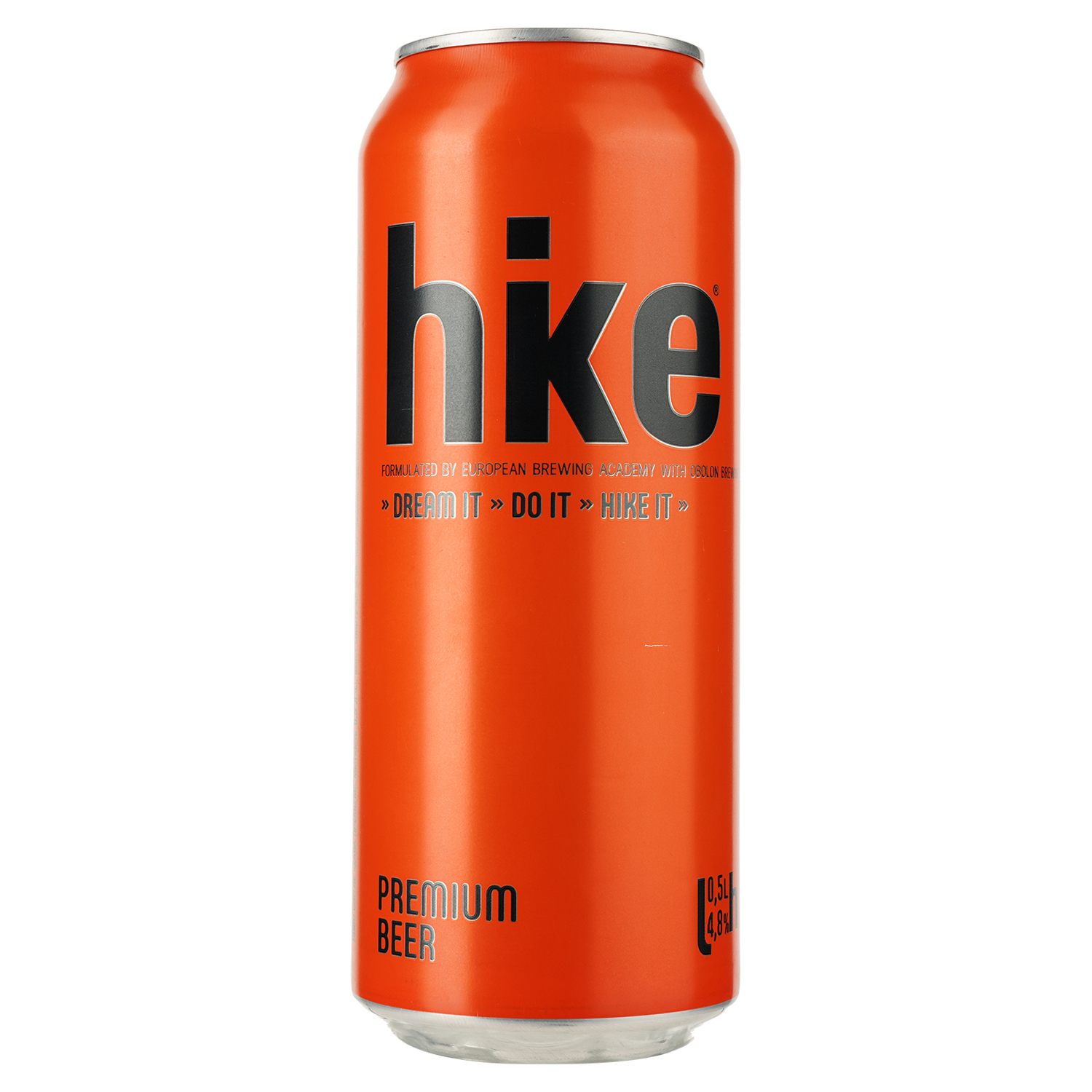 Пиво Hike Premium, світле, 4,8%, з/б, 0,5 л (196380) - фото 1