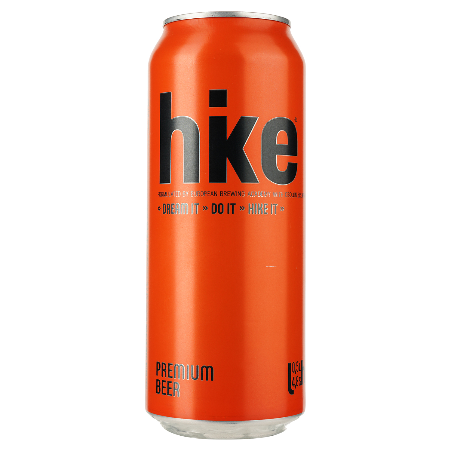 Пиво Hike Premium, светлое, 4,8%, ж/б, 0,5 л (196380) - фото 1