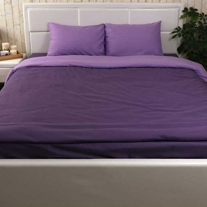 Комплект постельного белья Руно Violet_1, семейный, микрофайбер, сиреневый (6.52Violet_1) - фото 1