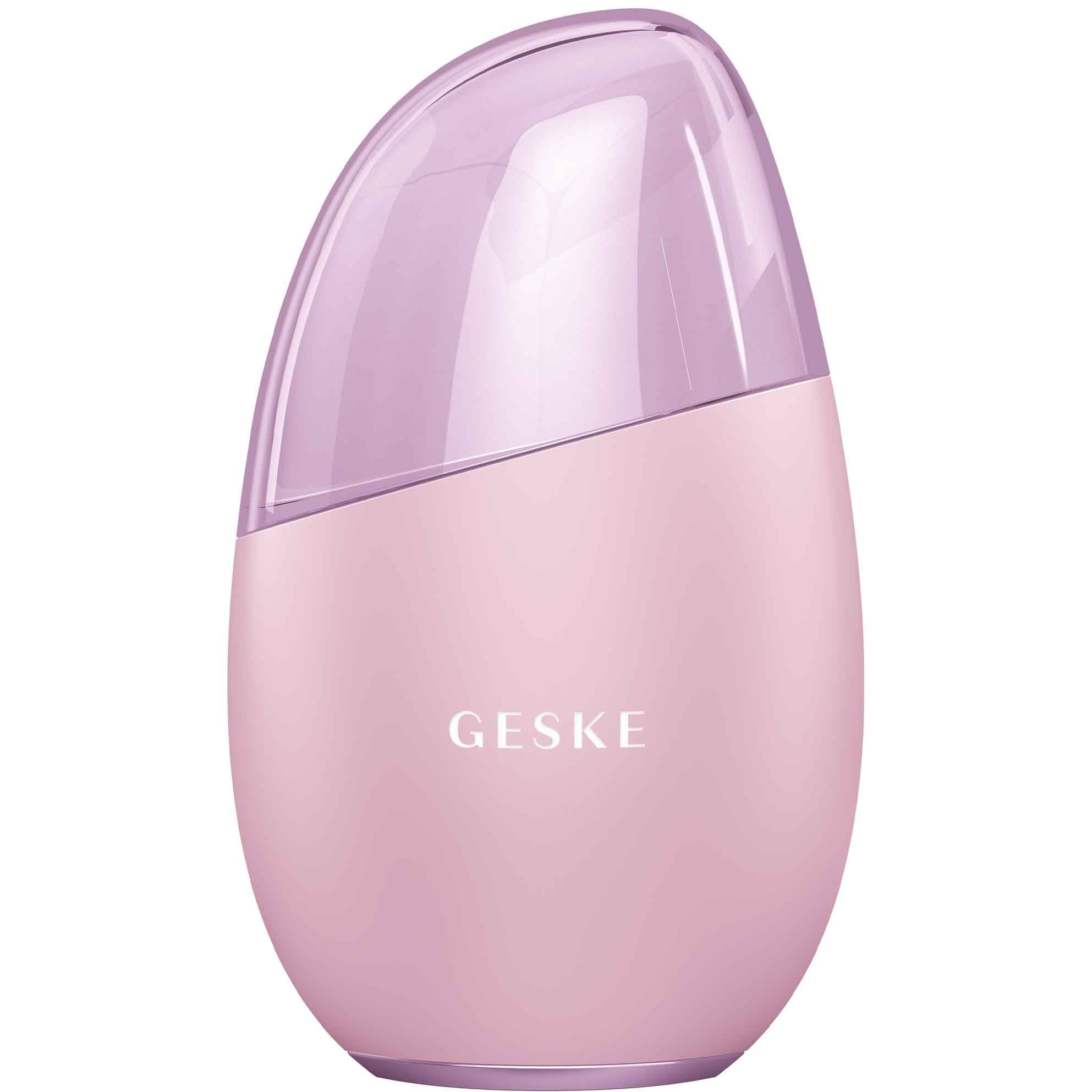 Масажер для очей та обличчя GESKE Cool & Warm Eye and Face Massager 7 в 1 рожевий - фото 2