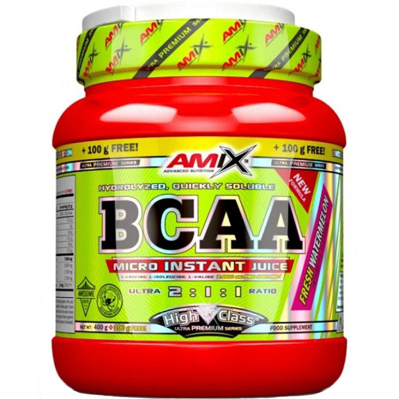 Аминокислоты Amix BCAA Micro Instant Juice фруктовый пунш 500 г - фото 1