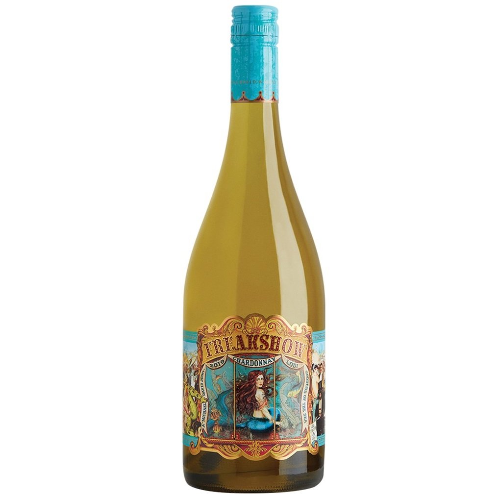 Вино Michael David Freakshow Chardonnay, белое, сухое, 13,5%, 0,75 л - фото 1