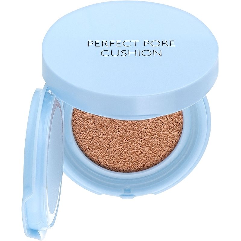 Кушон для маскування пор The Saem Saemmul Perfect Pore Cushion 02 Natural Beige 12 г - фото 1