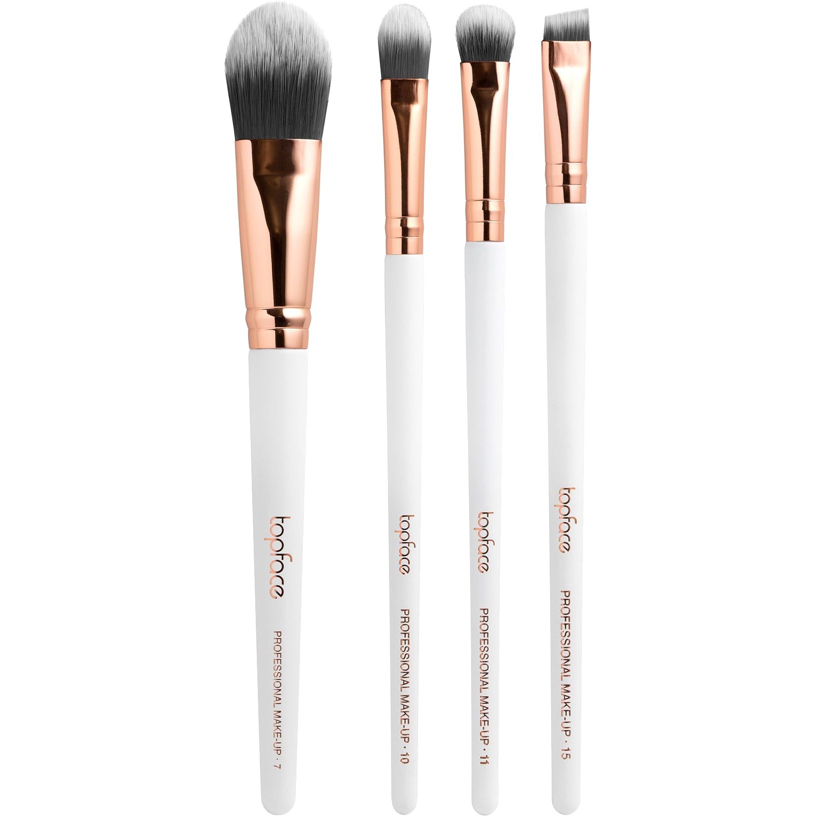 Набір пензликів для макіяжу TopFace Professional Make-up Brush ST901 4 шт. - фото 1