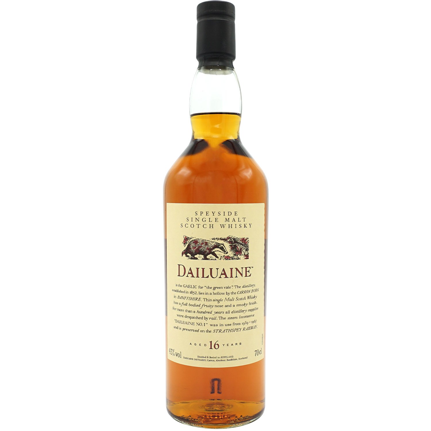 Виски Dailuaine 16 yo Single Malt Scotch Whisky 43% 0.7 л - фото 1